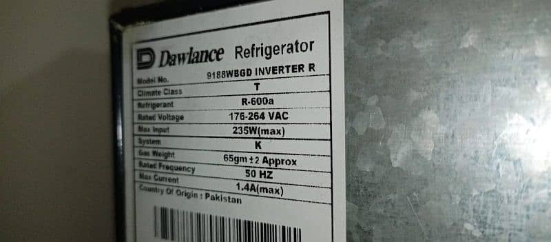 dawlance refrigerator inverter technology 0