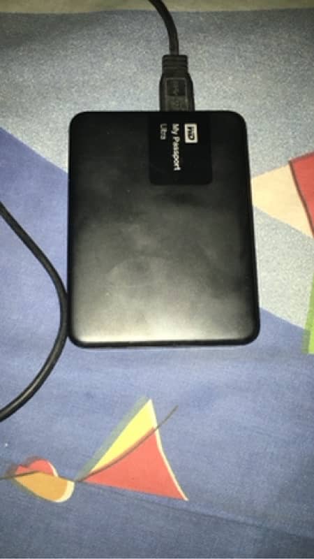 WD my passport external harddisk 0