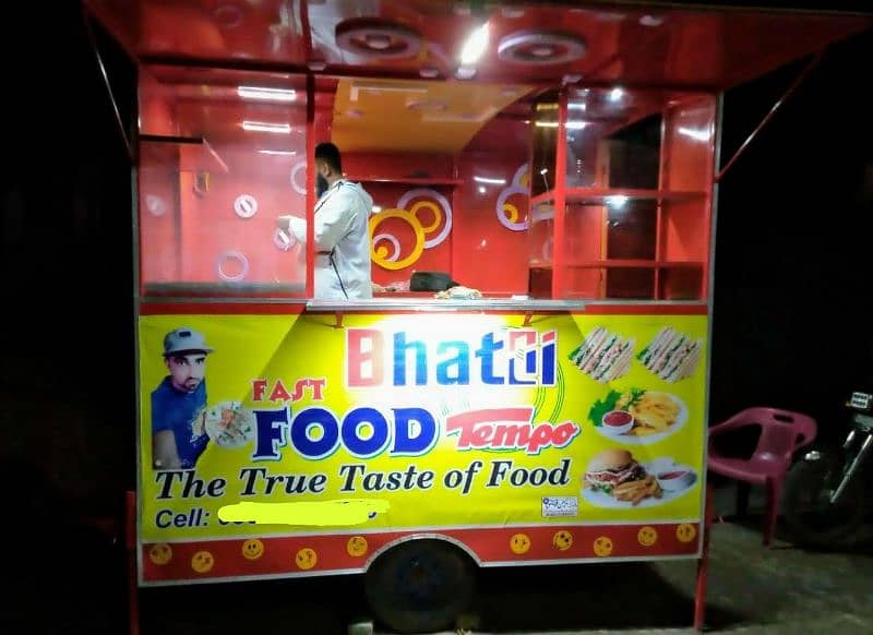 Riksha food cart for sale without bike urgent sale 5