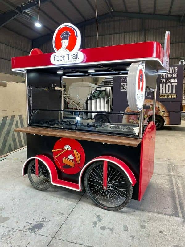 Riksha food cart for sale without bike urgent sale 11