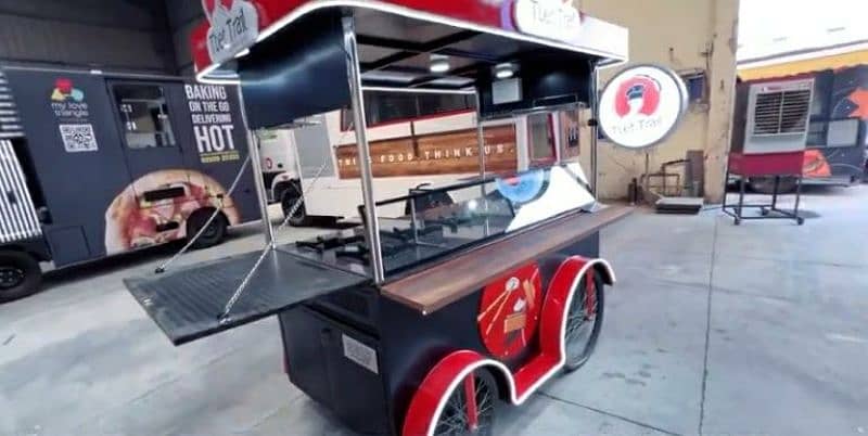 Riksha food cart for sale without bike urgent sale 14