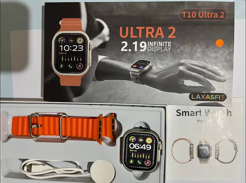 T10 Ultra 2 Smartwatch 2.20 Infinity Display 2