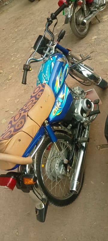 Honda CD 70cc blue 1