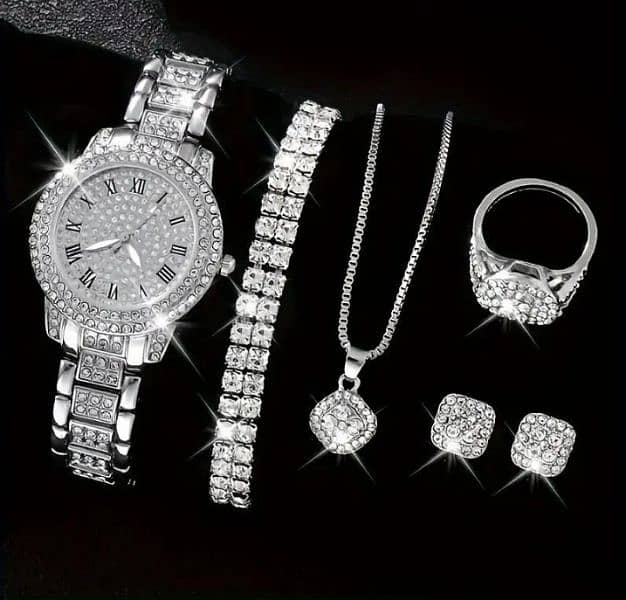 woman diamond artifical set 0