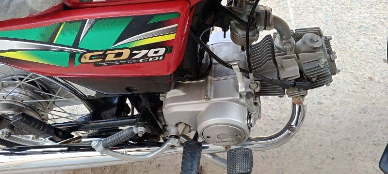 Honda CD70 2022 All Punjab number Full Lush condition . . . urgent sale 4