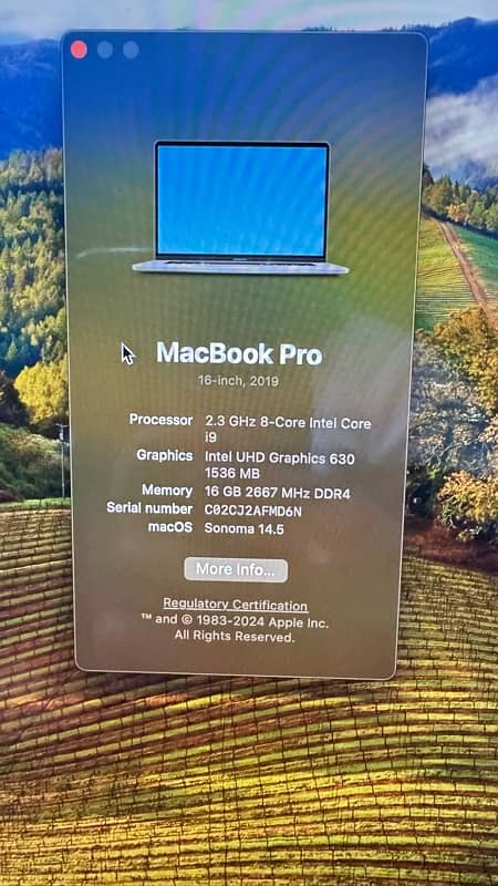 MACBOOK PRO 16 Inch Not Refurbished 0