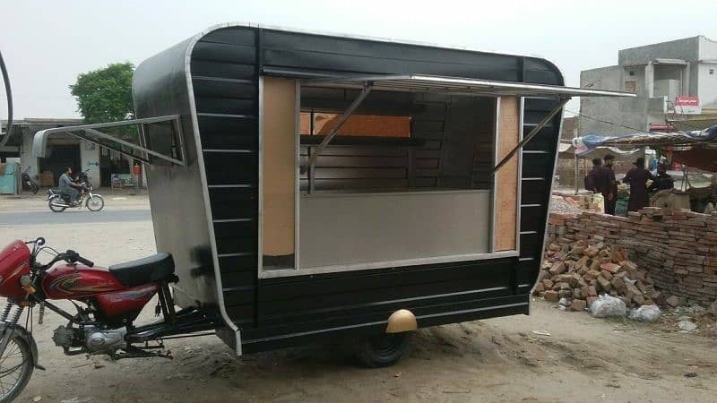 Riksha food cart for sale without bike urgent sale 3