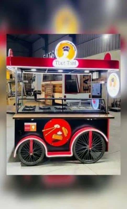 Riksha food cart for sale without bike urgent sale 9