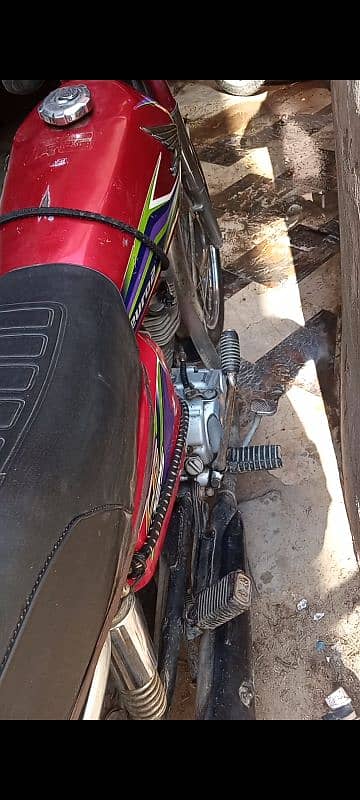 honda 125 Karachi num ha 2