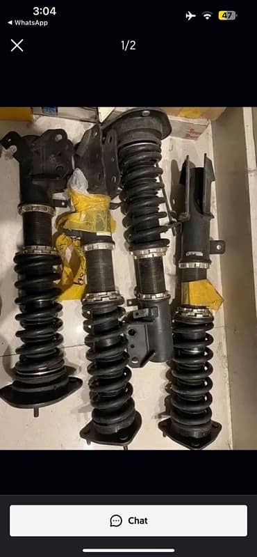 Bc racing 3 way coilover for indus 0