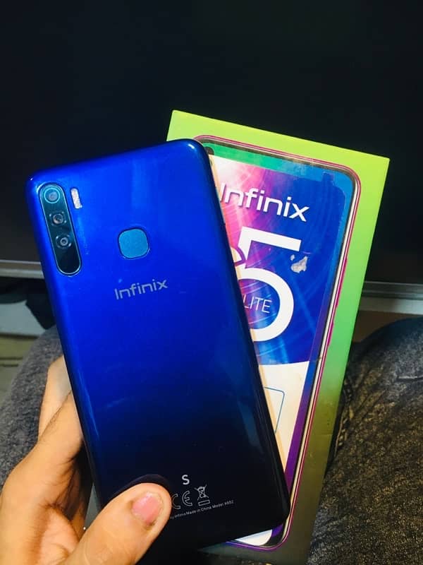 Infinix S5 lite 4/64 With box 0