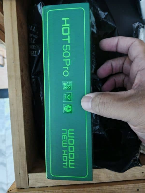 Infinix Hot 50 Pro 16gb 128gb brand new full warranty box open 1