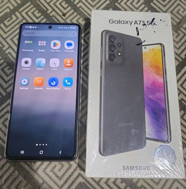 Samsung A73 5G 8GB/256 03027792340 2