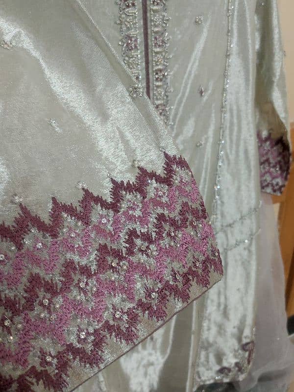 Premium Dhanak 3-Piece Stitched Suit for Sale 2