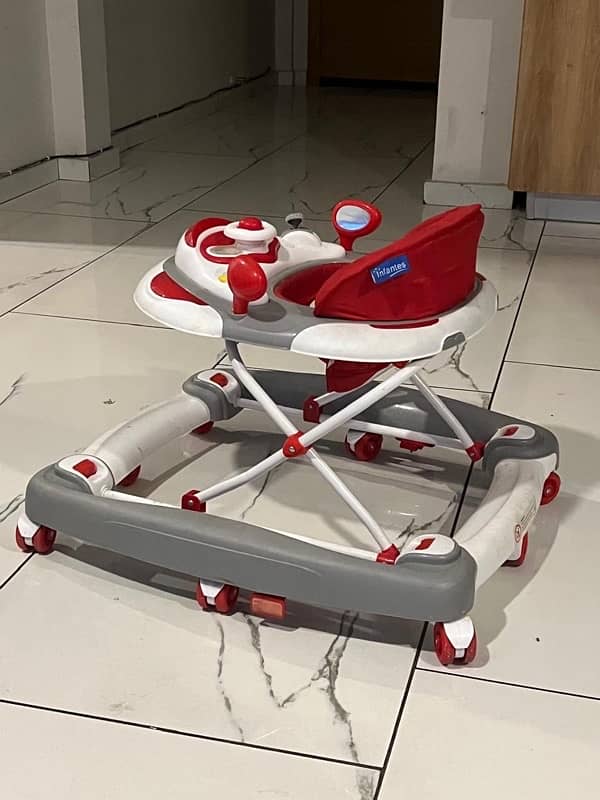 Infantes Baby Walker with Rocking Mode - Like New Condition 1