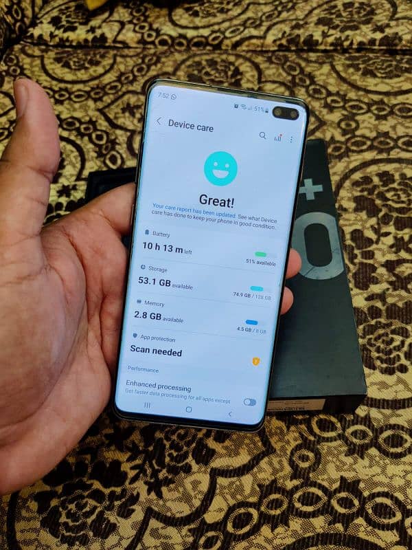 Samsung Galaxy s10 plus Official pta approved 5