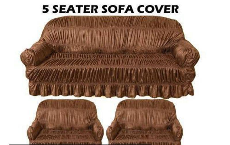 5 seater plain jersey sofa cover 2