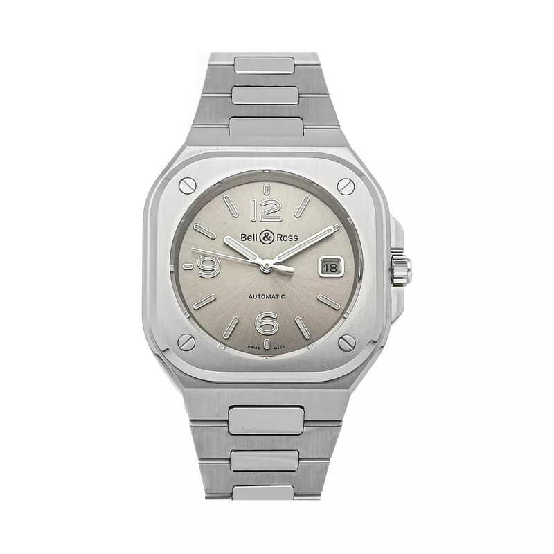 Bell_&_Ross BR-05 Automatic 40mm Steel Bracelet Watch Date BR05A-GR-ST 0