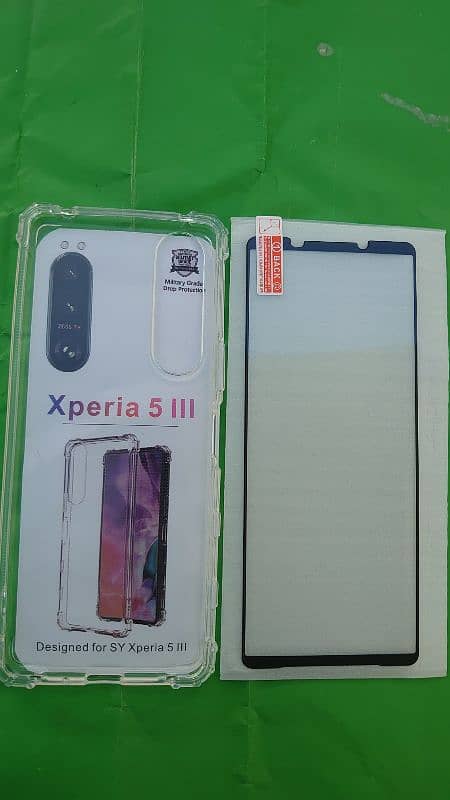 Sony Xperia XZ3, Xperia 5 mark ii Xperia 1 iii Glass Protector & Cover 18