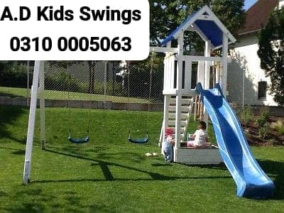 Swings|Slide|Seesaw|Marygoround|Bench|Gazibo|Tree House|Park Setup 1