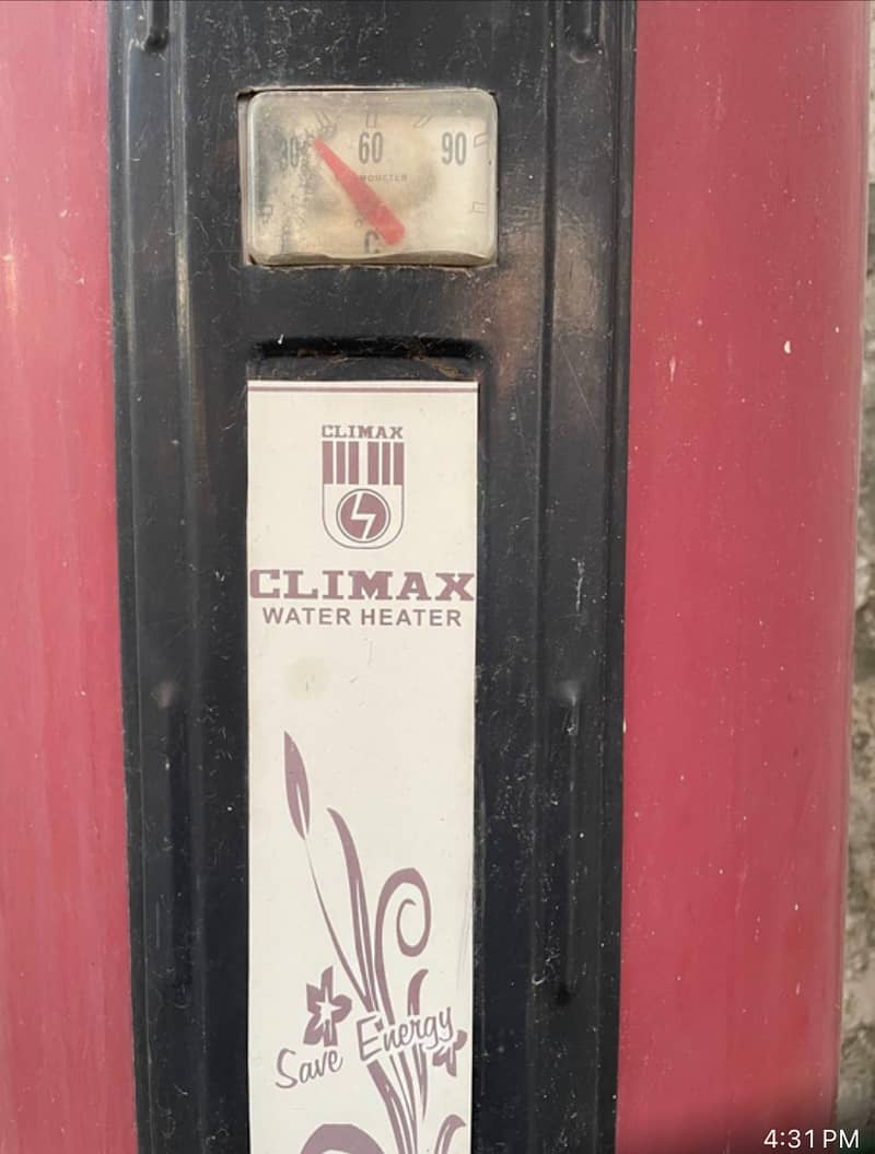 Climax 35 galon gas geyser/ water heater for sale 4