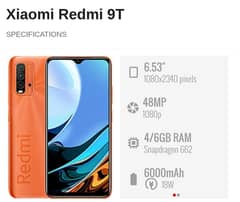 Redmi 9T for sale