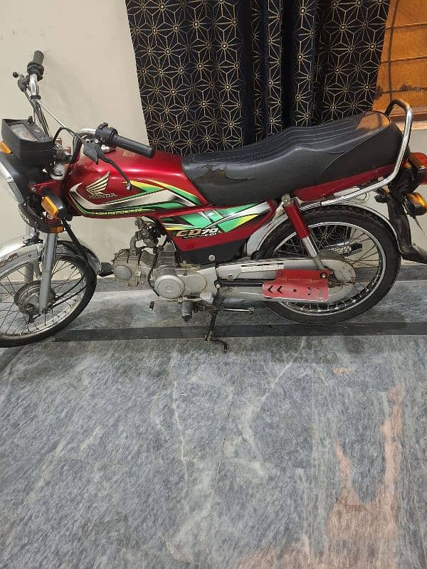 honda cd 70 all ok lush condition number nai laga 0