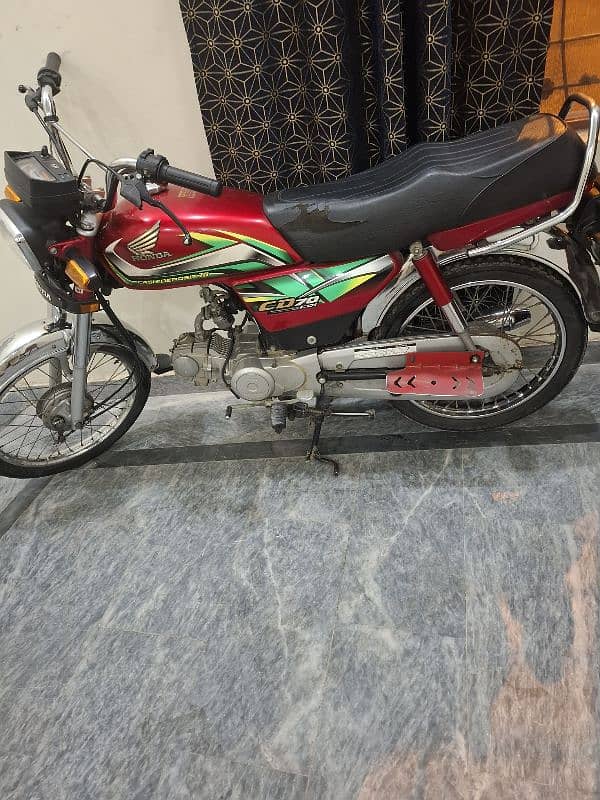 honda cd 70 all ok lush condition number nai laga 1