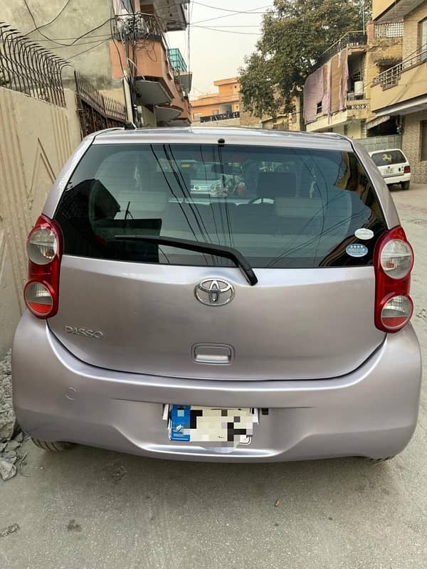 Toyota Paso 2011 model 15 import Islamabad register 6