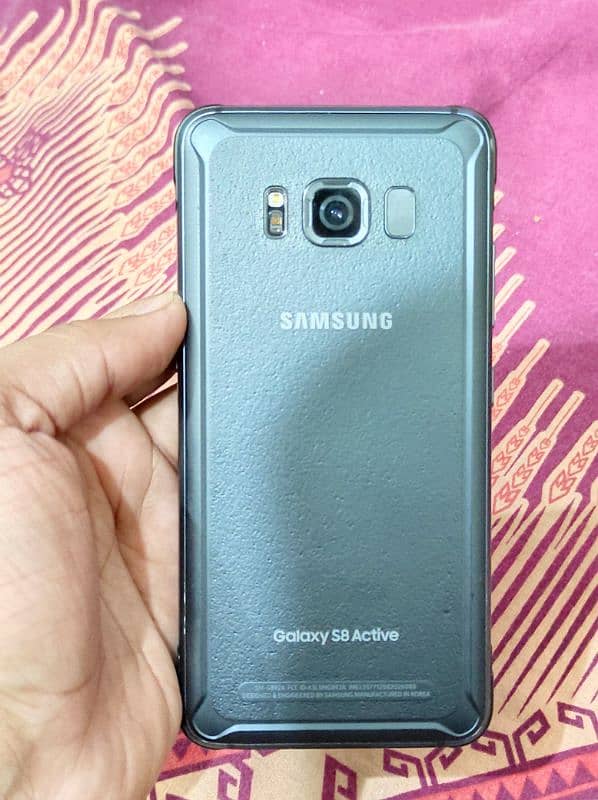 Samsung s8 active non pta 4gb 64gb sim working. 0