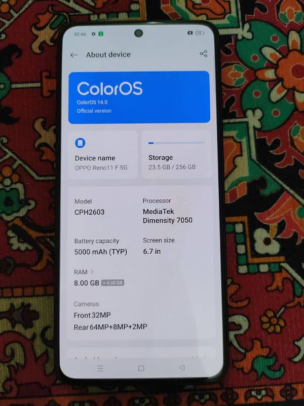 OPPO RENO 11F 8/256 4