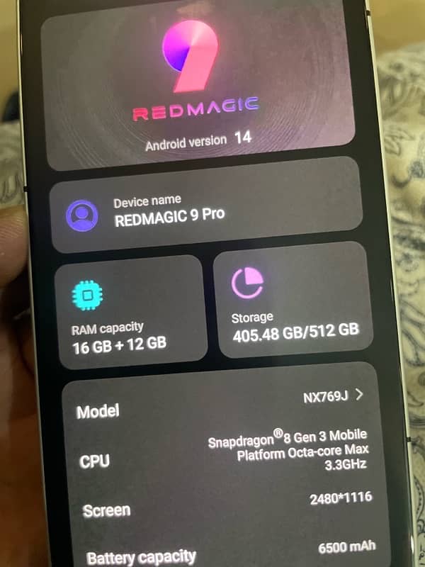 Nubia red magic 9 pro 3