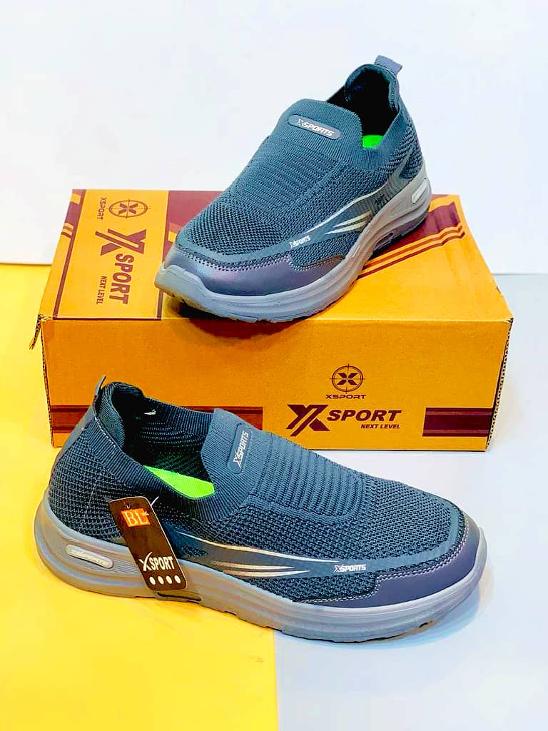 "Stylish aur Comfortable XSport Slip-On Sneakers – Next Level Style!" 0