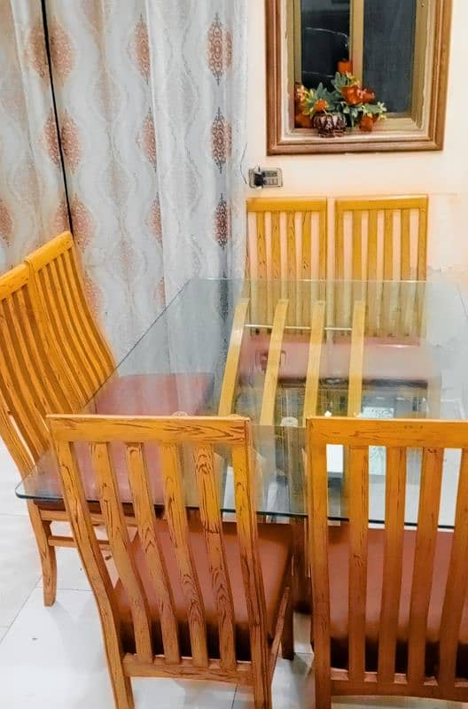 dining table with 6 chairs 1