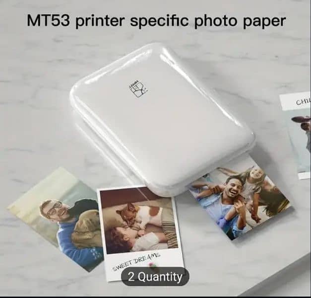 Mini Portable Photo Printer 0