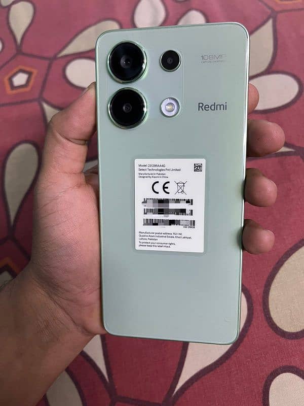 Redmi note 13 10/10 condition 8/256 0