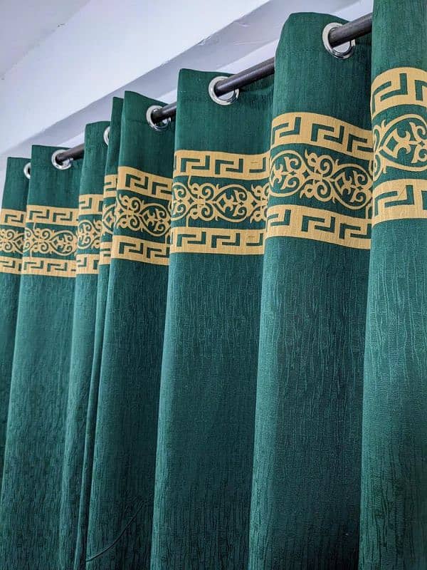 1 pcs Jacquard self motif curtain color available 7