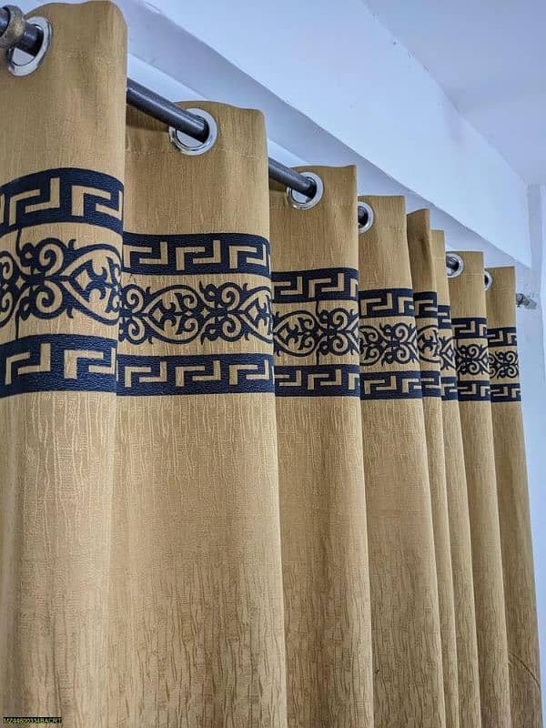 1 pcs Jacquard self motif curtain color available 19