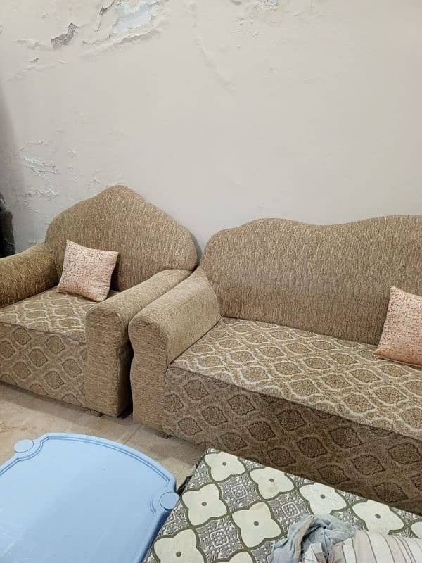 3 seater and 2 one seater sofa 1