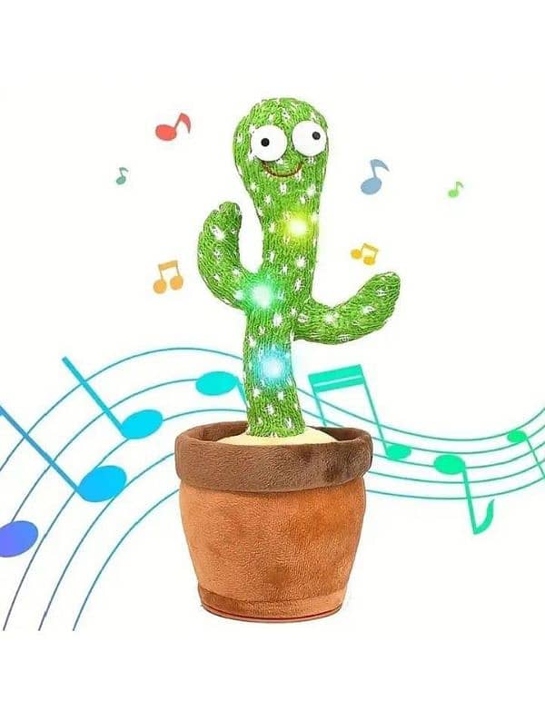 Dancing Cactus Plush Toy For Kids 4