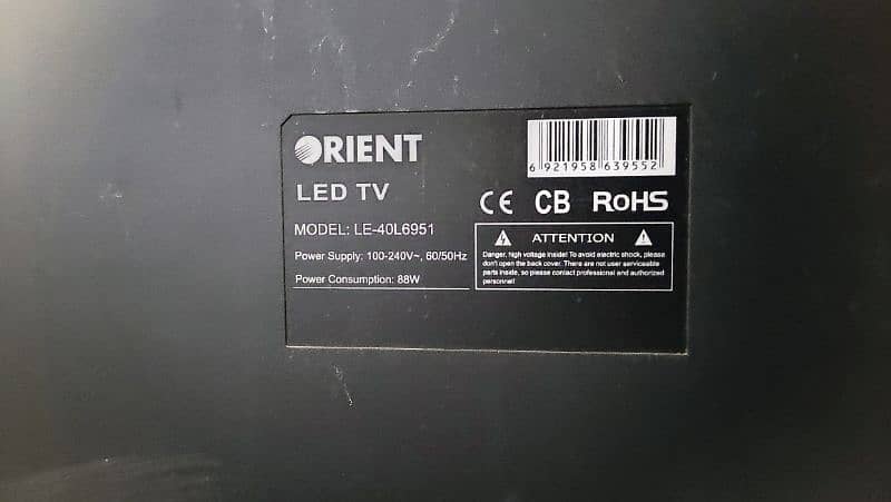 Orient FHD LED 10/10 condition 3