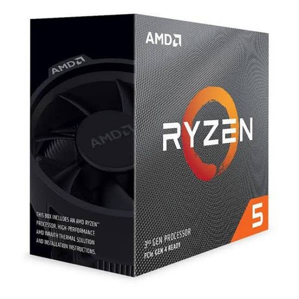 Ryzen 5 3600 CPU with original Cooling Fan 4