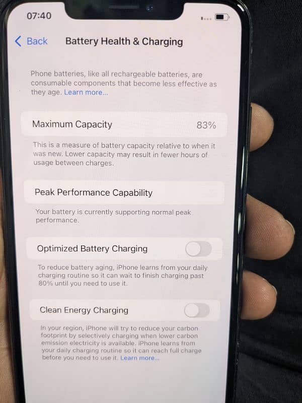 I phone xs max PTA 3