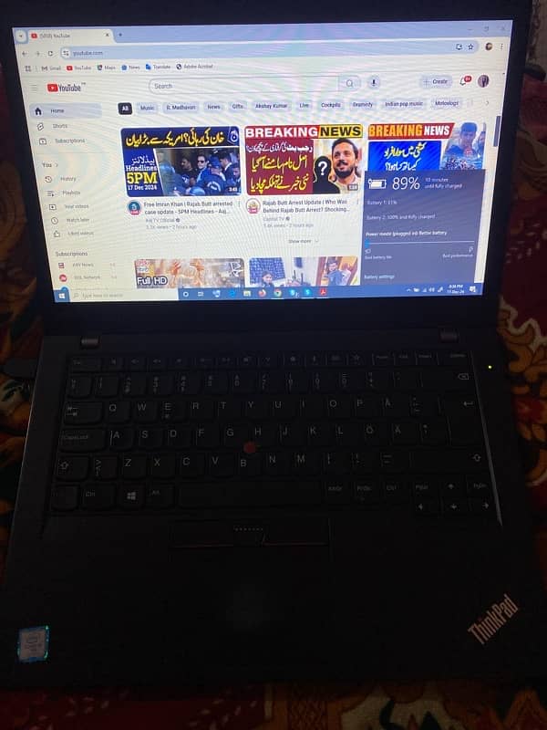 Lenovo laptop i5 7th generation t470s 1