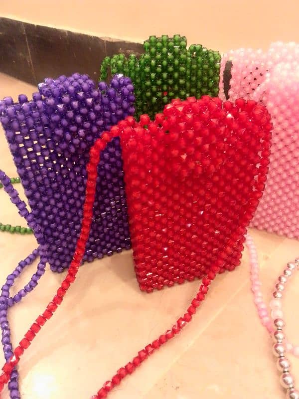 beaded pearls bag 3