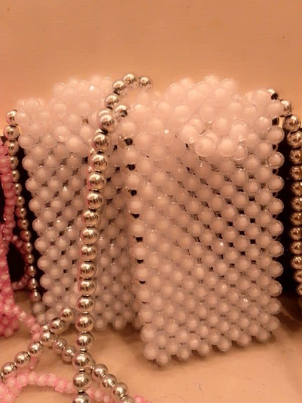 beaded pearls bag 4