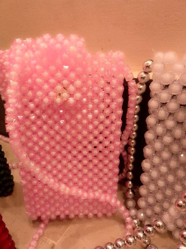 beaded pearls bag 6