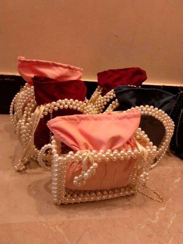 beaded pearls bag 8