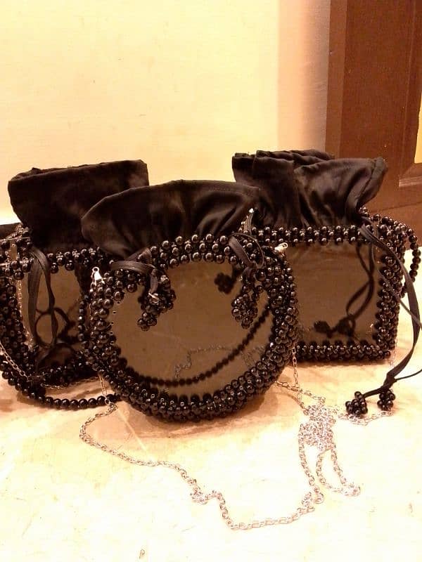 beaded pearls bag 9