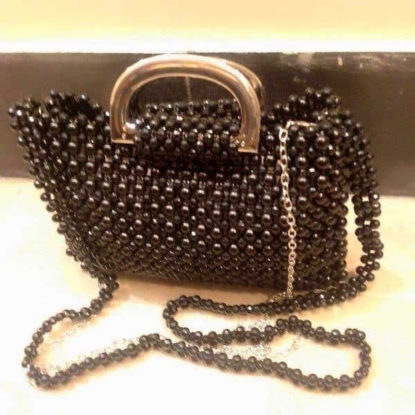 beaded pearls bag 13